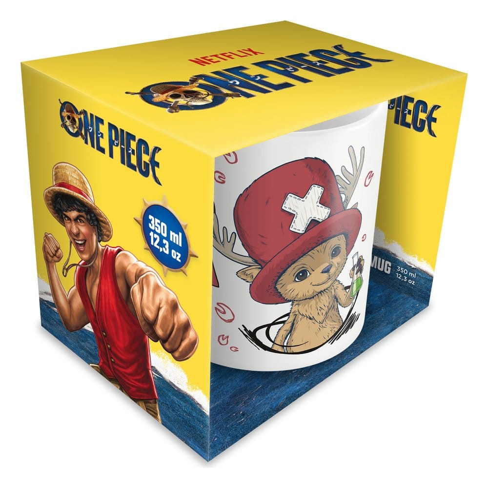 🧪 LAB | SU ORDINAZIONE One Piece Netflix  Mug Chopper 350 ml 
