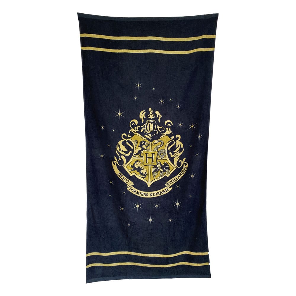 AUF BESTELLUNG HERGESTELLT Harry Potter Handtuch Hogwarts Goldwappen 150 x 75 cm *SONDERPREIS*