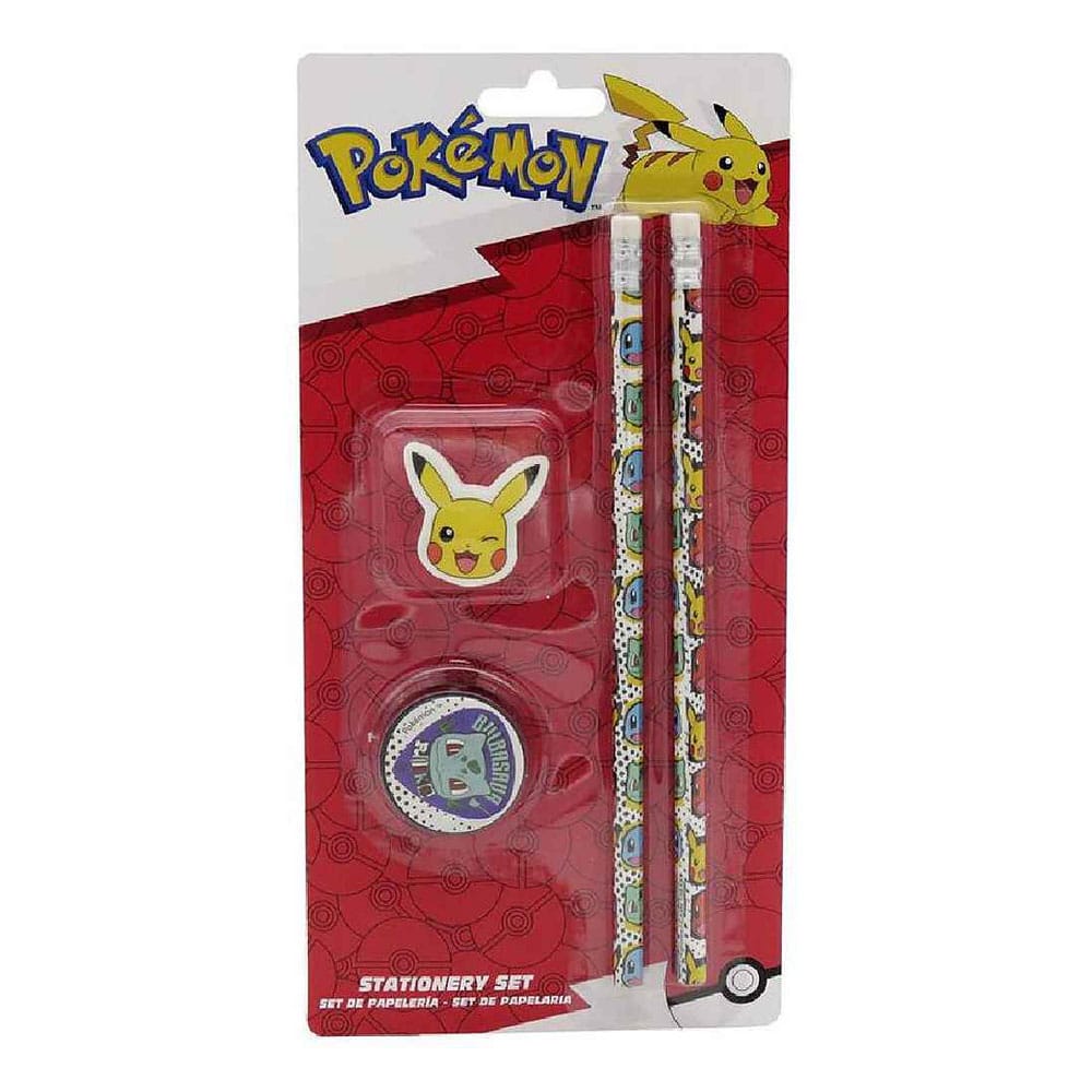 MADE TO ORDER Pokémon stationery set 4 pieces
