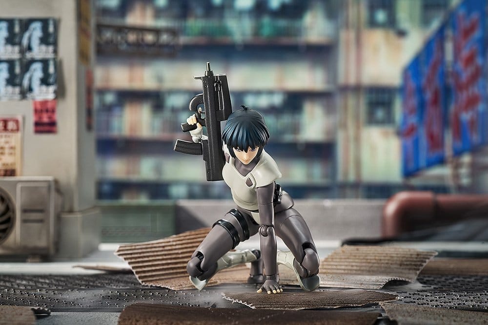 PREORDINE+ 05/2027 Ghost in the Shell (1995) Hyper Body Action Figure Motoko Kusanagi (Simple Armored Suit Ver.) 15 cm