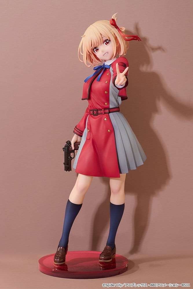 PREORDINE+ 06/2027 Lycoris Recoil PVC Figur Chisato Nishikigi: Key Visual Ver. 27 cm
