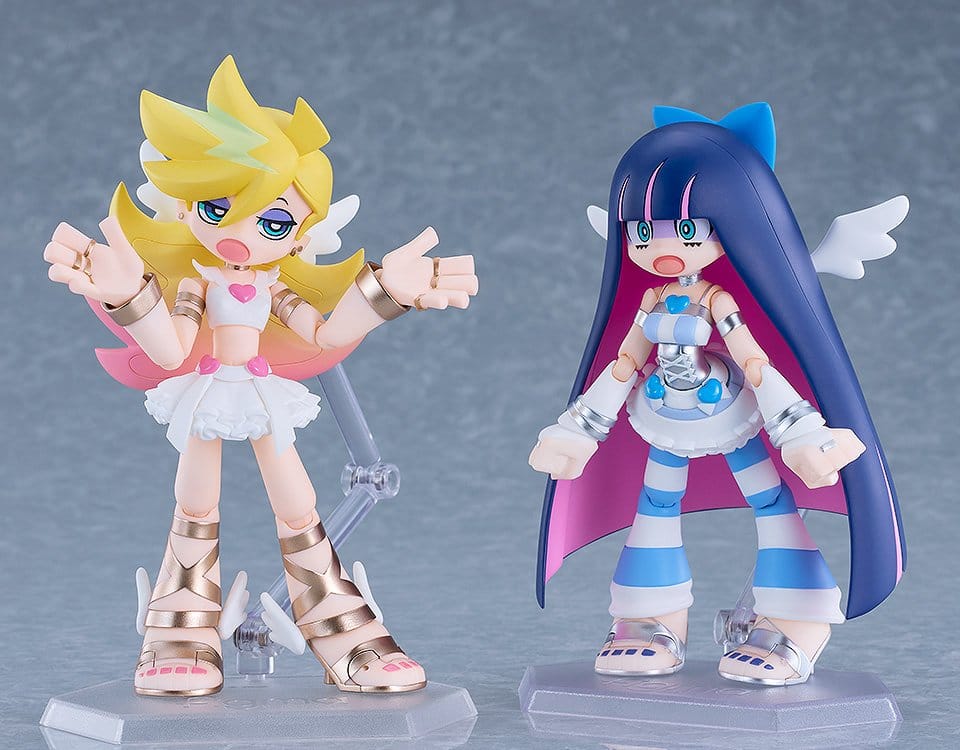 PREORDINE+ 10/2027 New Panty & Stocking with Garterbelt Figma Action Figures 2-Pack Panty & Stocking: Angel ver. 12 cm