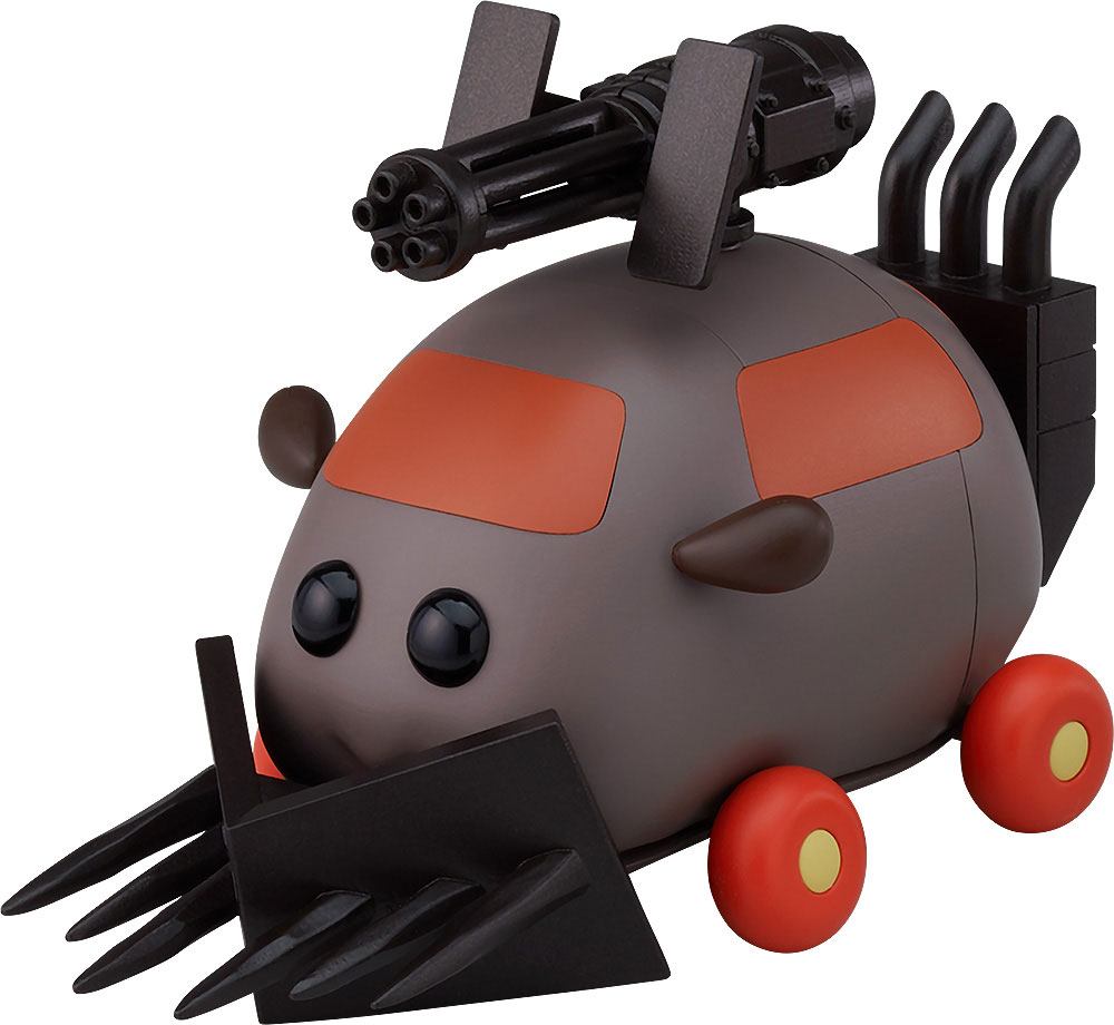 IN STOCK  Pui Pui Molcar MODEROID Plastic Model Kit Molcar Armored Teddy 7 cm