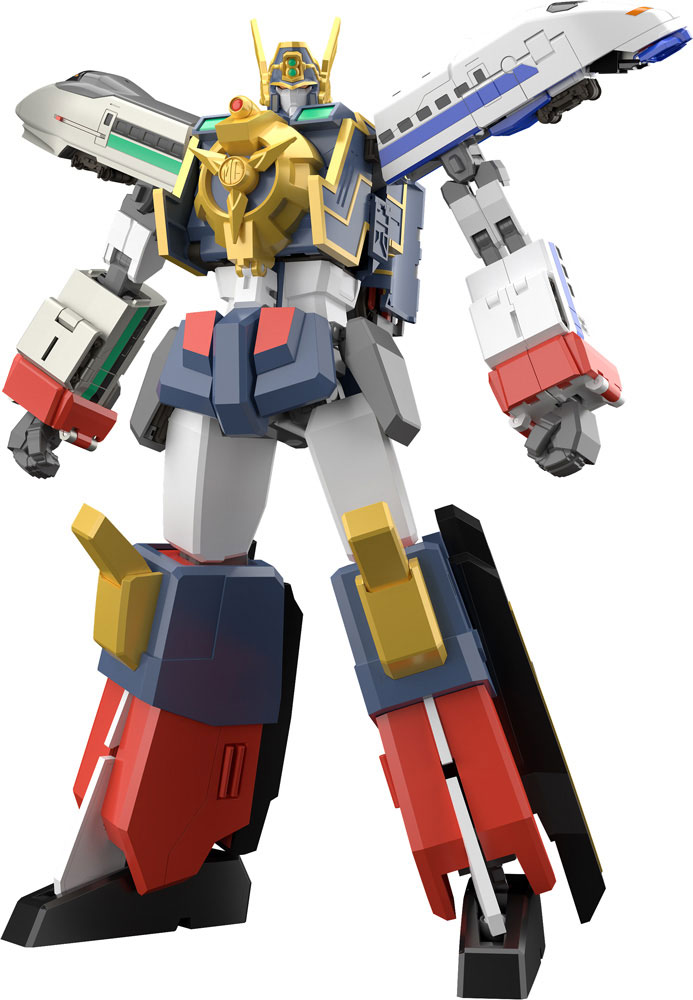 PREORDINE CHIUSO 03/2025 The Brave Express Might Gaine Action Figure The Gattai Might Gaine (re-run) 26 cm (PREORDINE NON CANCELLABILE)