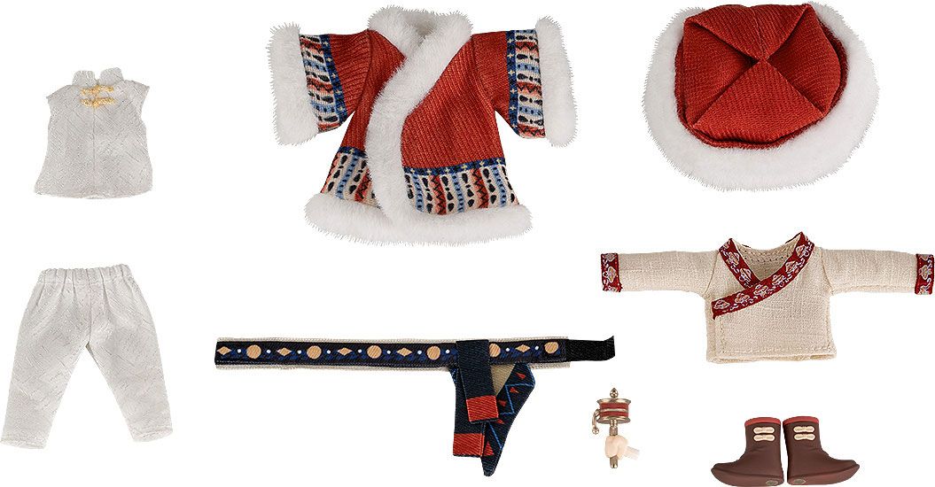 PREORDINE ESAURITO Time Raiders Parts for Nendoroid Doll Figures Outfit Set: Wu Xie - Seeking Till Found Ver.