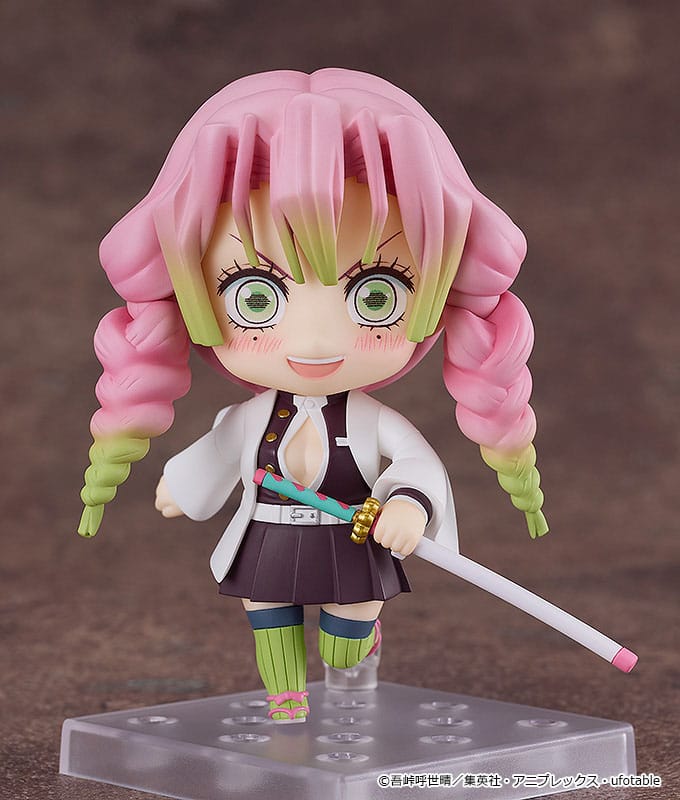 PREORDINE ESAURITO Demon Slayer: Kimetsu no Yaiba Nendoroid Action Figure Mitsuri Kanroji 10 cm