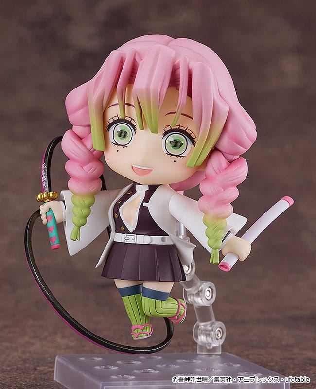 PREORDINE ESAURITO Demon Slayer: Kimetsu no Yaiba Nendoroid Action Figure Mitsuri Kanroji 10 cm