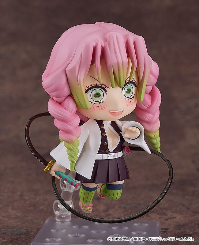 PREORDINE ESAURITO Demon Slayer: Kimetsu no Yaiba Nendoroid Action Figure Mitsuri Kanroji 10 cm
