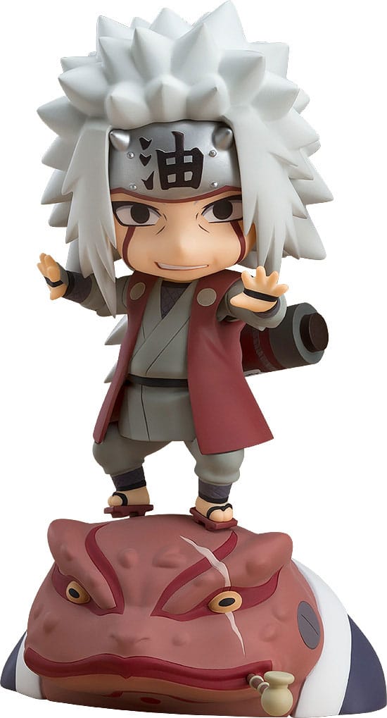 SU ORDINAZIONE Naruto Shippuden Nendoroid PVC Action Figure Jiraiya & Gamabunta Set (re-run) 10 cm *PREZZO SPECIALE*