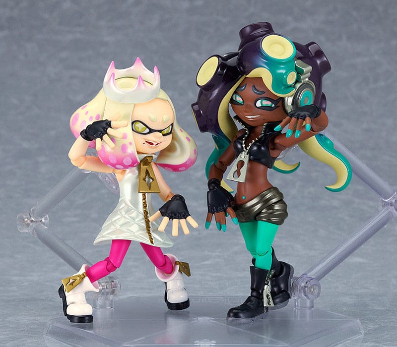 PREORDINE+ 03/2026 Splatoon 2 Figma Action Figures Off the Hook Pearl & Marina 9 - 10 cm