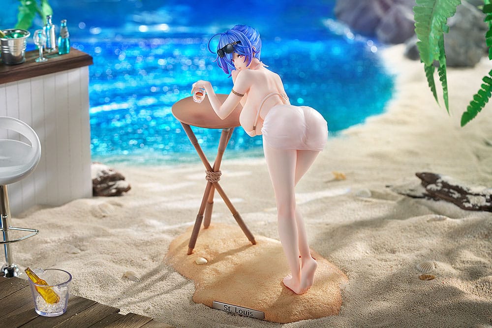 PREORDINE+ 08/2026 Azur Lane Statue 1/7 St. Louis: Swimsuit Ver. 19 cm