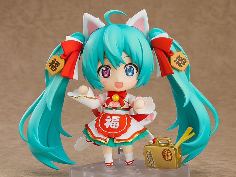 PREORDINE 01/2026 Character Vocal Series 01 Nendoroid Action Figure Hatsune Miku: Maneki Miku Ver. 10 cm   (PREORDINE NON CANCELLABILE)