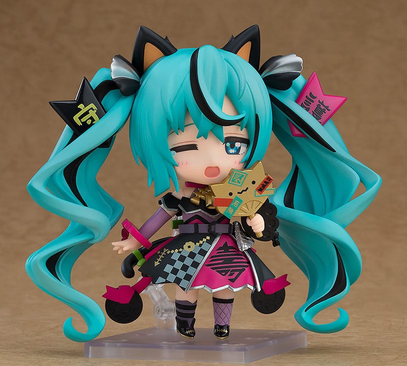 PREORDINE 01/2026 Character Vocal Series 01 Nendoroid Action Figure Hatsune Miku: Black Maneki Miku Ver. 10 cm   (PREORDINE NON CANCELLABILE)