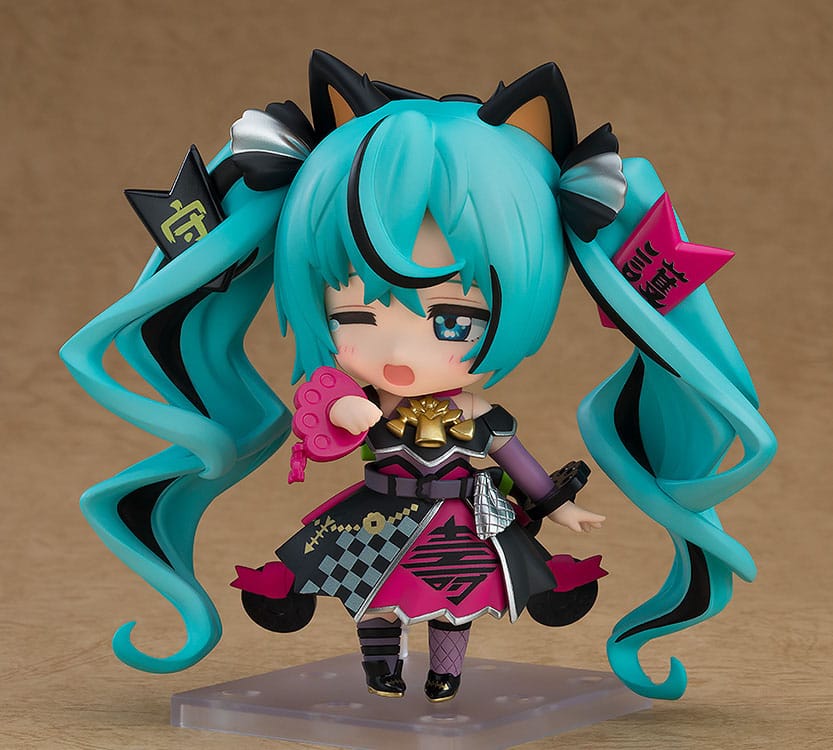 PREORDINE 01/2026 Character Vocal Series 01 Nendoroid Action Figure Hatsune Miku: Black Maneki Miku Ver. 10 cm   (PREORDINE NON CANCELLABILE)