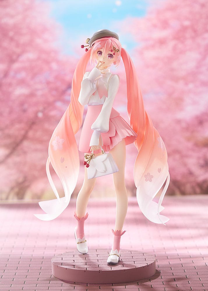 PREORDINE+ 02/2026 Character Vocal Series 01: Hatsune Miku Pop Up Parade PVC Statue Sakura Miku: Hanami Outfit Ver. 23 cm