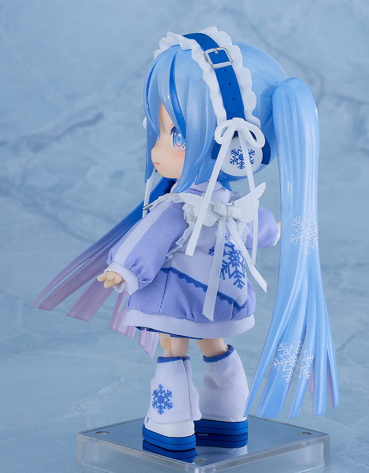 PREORDINE 04/2026 Character Vocal Series 01: Hatsune Mik Nendoroid Doll Action Figure Snow Miku: Yukiiro Pop Ver. 14 cm  (PREORDINE NON CANCELLABILE)