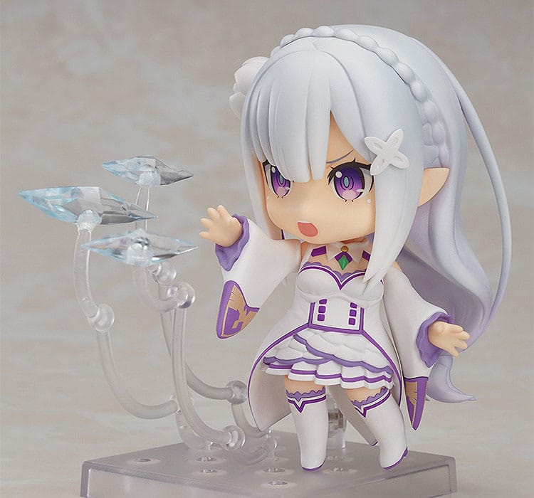 SU ORDINAZIONE Re:Zero Starting Life in Another World Nendoroid Action Figure Emilia 10 cm