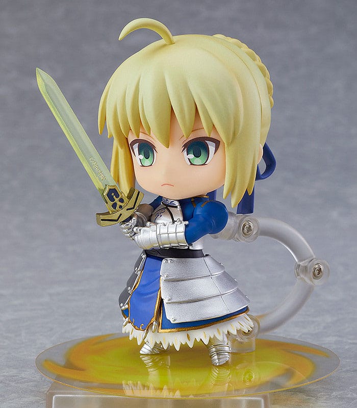 SU ORDINAZIONE Fate/Grand Order Nendoroid Action Figure Saber/Altria Pendragon: True Name Revealed Ver. 10 cm