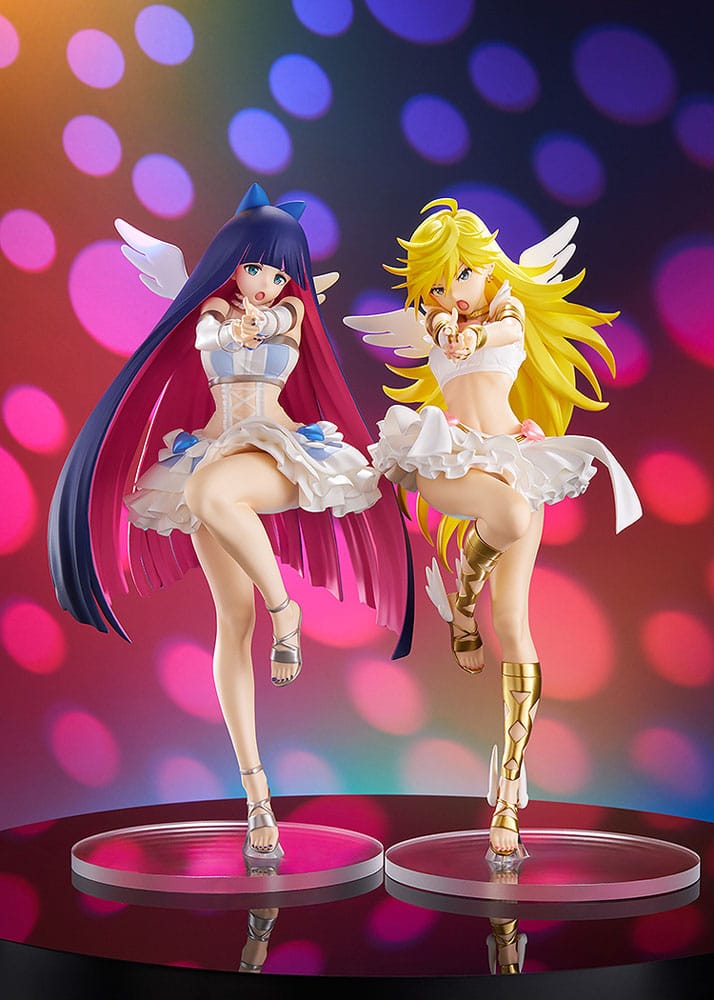 PREORDER+ CLOSED 04/2026 Panty &amp; Stocking with Garterbelt Pop Up Parade PVC Statues 2-Pack Panty &amp; Stocking Set: Repent Ver. L Size 21 cm