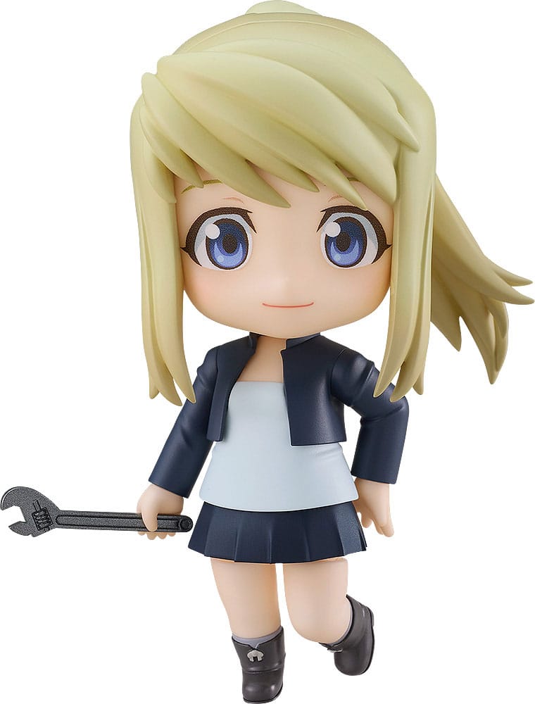 SU ORDINAZIONE Fullmetal Alchemist: Brotherhood Nendoroid Action Winry Rockbell 10 cm ESAURITO