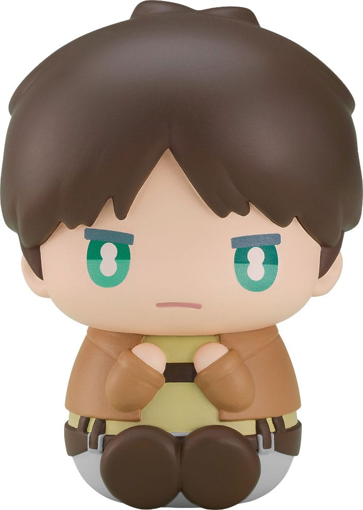 AUF BESTELLUNG GEFERTIGT Attack on Titan Marshmalloid Anti-Stress Figur Eren Jäger 9 cm AUSVERKAUFT