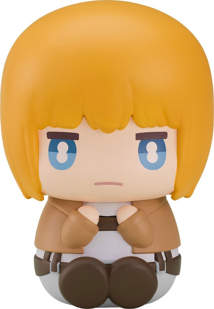 AUF BESTELLUNG GEFERTIGT Attack on Titan Marshmalloid Anti-Stress Figur Armin Arlelt 9 cm AUSVERKAUFT
