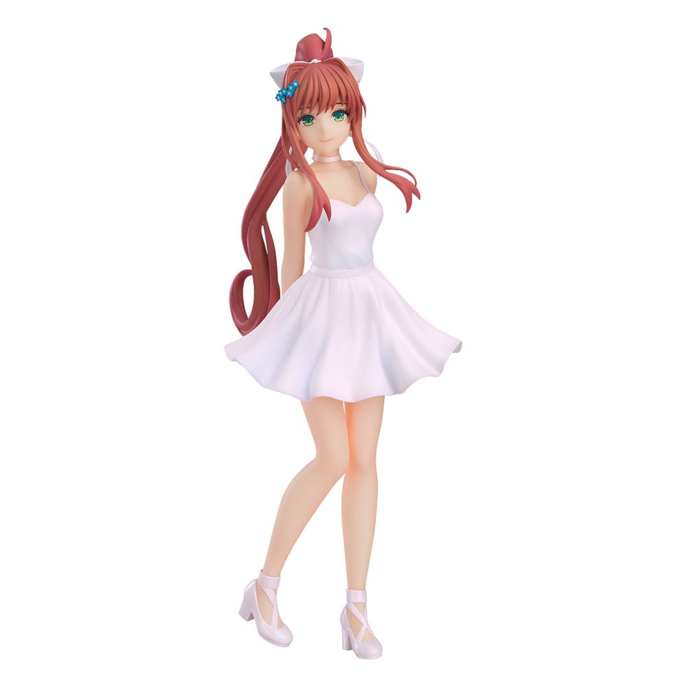 PREORDINE+ CHIUSO 06/2025 Doki Doki Literature Club! Pop Up Parade Figure Monika: White Dress Ver. 18 cm (H)