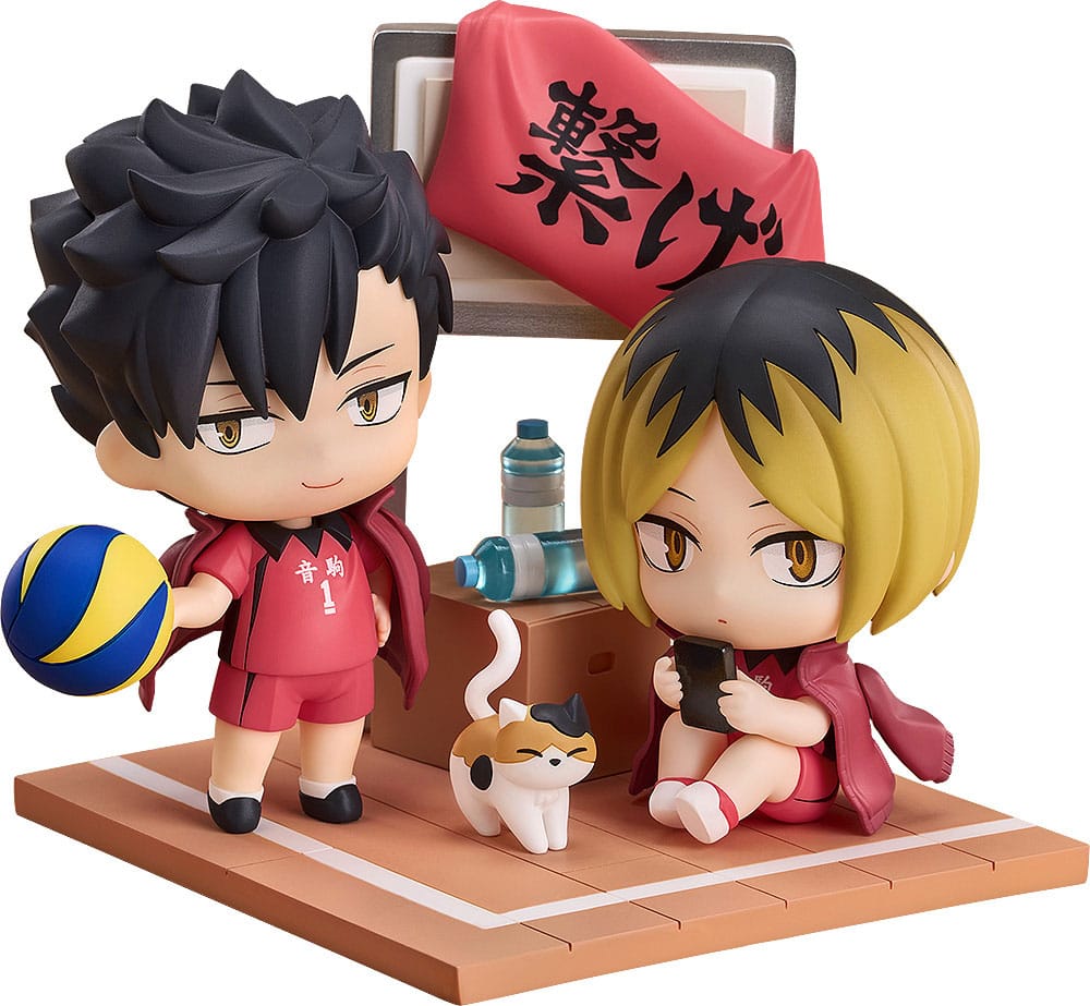 SU ORDINAZIONE Haikyu!! Qset Mini-Figure 2-Pack Tetsuro Kuroo & Kenma Kozume 9 cm ESAURITO