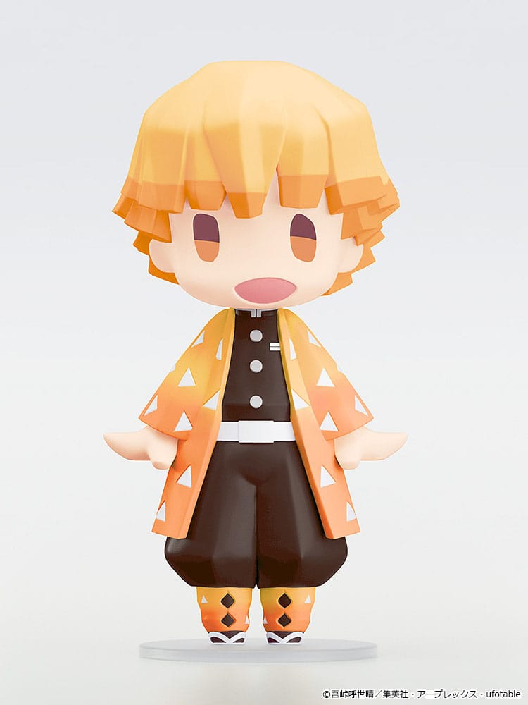 PREORDINE+ 01/2026 Demon Slayer: Kimetsu no Yaiba HELLO! GOOD SMILE Action Figure Zenitsu Agatsuma 10 cm