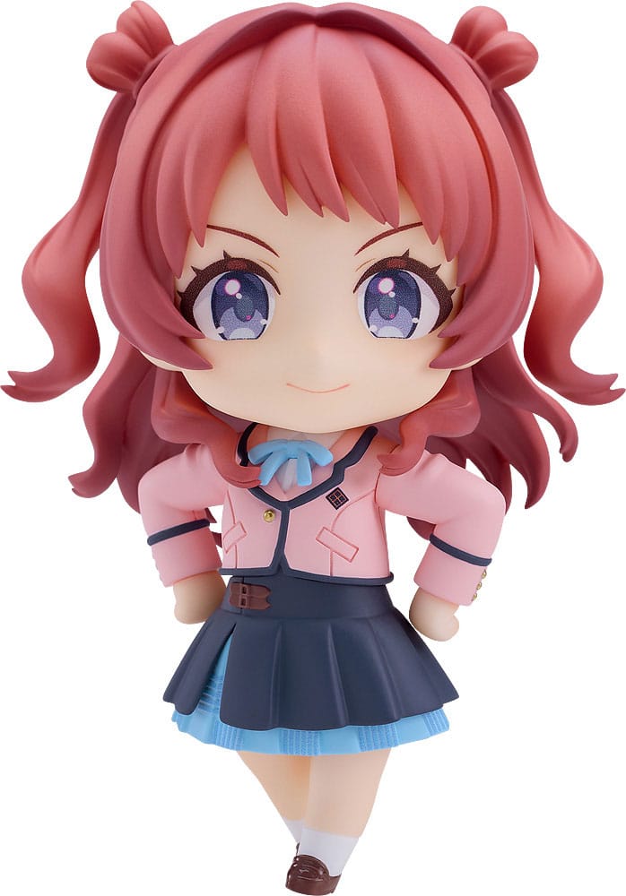 SU ORDINAZIONE Gakuen Idolmaster Nendoroid Action Figure Saki Hanami 10 cm ESAURITO