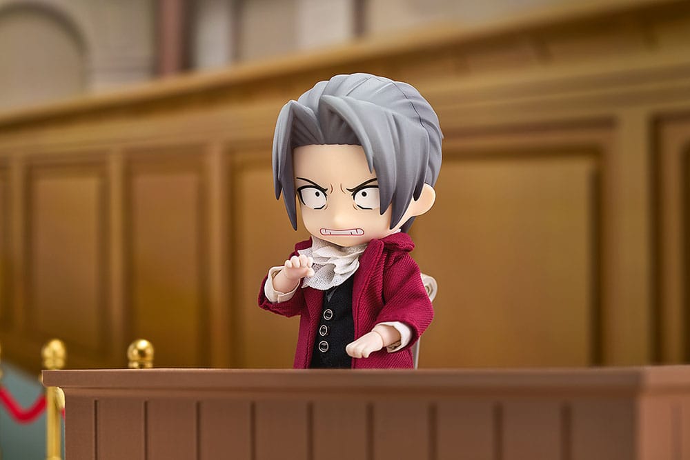 PREORDINE+ 04/2026 Ace Attorney Nendoroid Doll Action Figure Miles Edgeworth 14 cm