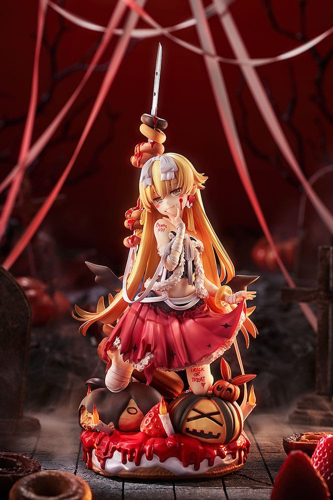 PREORDINE+ 06/2026 Monogatari Series Statue 1/7 Shinobu Oshino: Trick or Treat 25 cm