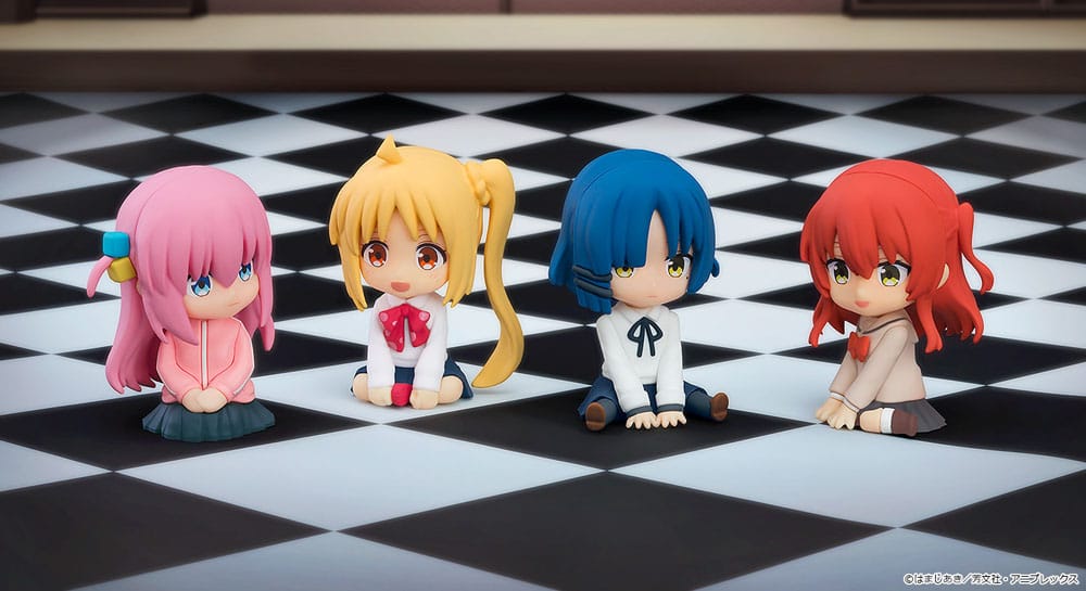 PREORDER+ CLOSED 02/2026 Bocchi the Rock! Rubber Mascot Nendroid Plus Mini Figure Nijika Ijichi 8 cm