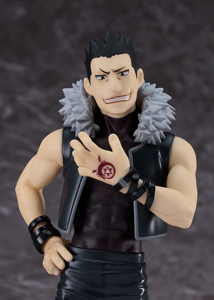 SU ORDINAZIONE Fullmetal Alchemist: Brotherhood Pop Up Parade PVC Statue Greed 18 cm      