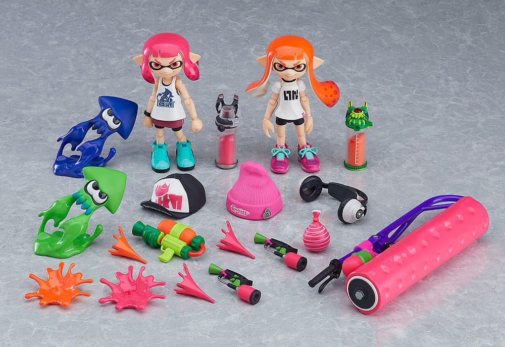 PREORDINE+ 03/2026 Splatoon/Splatoon 2 Figma Action Figure Splatoon Girl DX Edition 10 cm