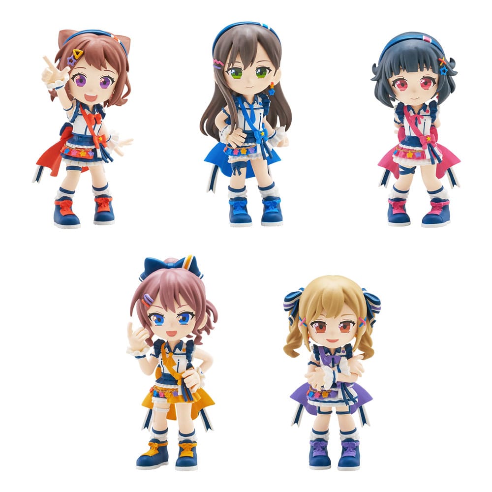 SU ORDINAZIONE BanG Dream! Poppin'Party PalVerse PVC Figures 9 cm Assortment (6)
