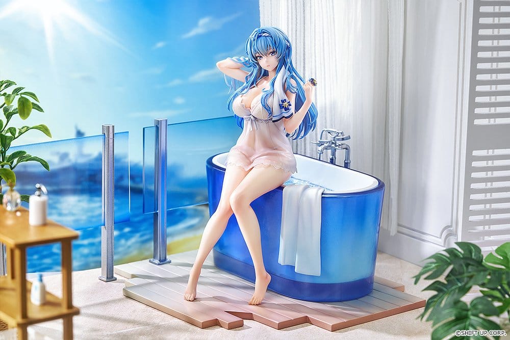 VORBESTELLUNG+ 10/2027 Goddess of Victory: Nikke PVC Figur 1/7 Helm Post-Shower Moment 22 cm