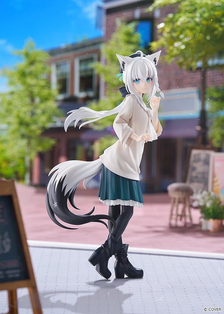 VORBESTELLUNG+ 12/2027 Hololive Production G.S. Collection PVC Figur 1/7 Shirakami Fubuki: Date Style - Casual Outfit Ver. 22 cm