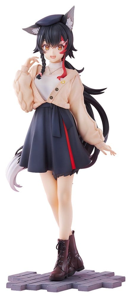 PREORDINE+ 12/2027 Hololive Production G.S. Collection PVC Figure 1/7 Ookami Mio Date Style - Street Outfit Ver. 24 cm
