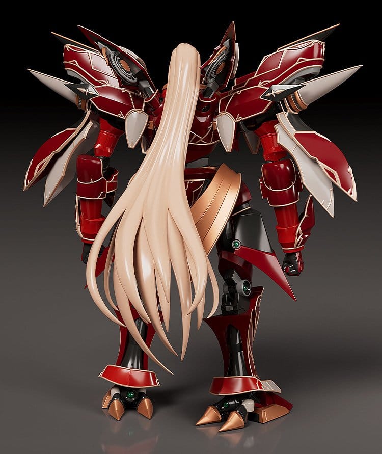 PREORDINE+ 03/2027 The Legend of Heroes: Trails of Cold Steel Moderoid Plastic Model Kit Testa-Rossa, the Vermillion Knight 18 cm