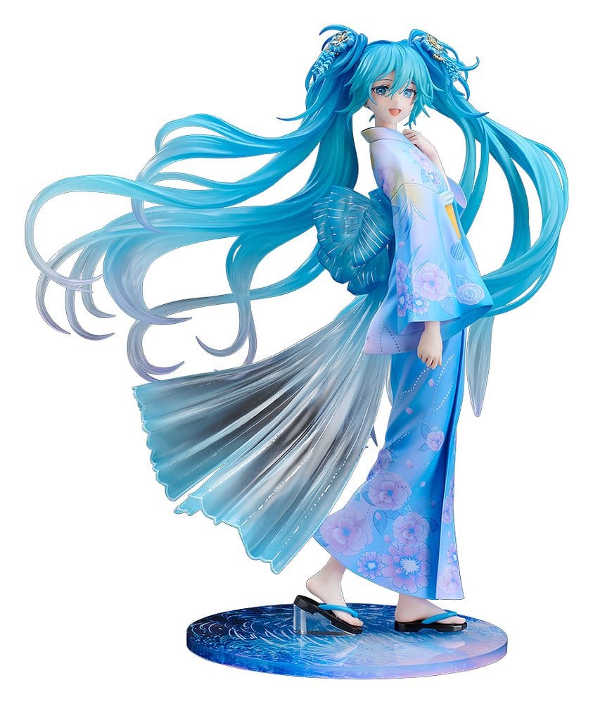 PREORDINE+ 09/2027 Character Vocal Series 01: Hatsune Miku PVC Figure 1/7 Music & Fire Works Ver. 23 cm