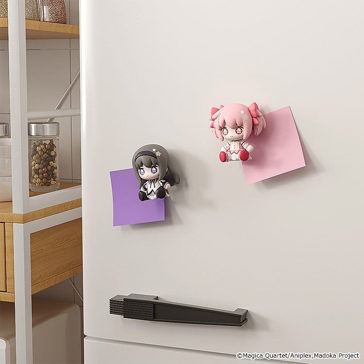 PREORDINE+ 03/2027 Puella Magi Madoka Magica Huggy Good Smile Mini Figure Homura Akemi 7 cm