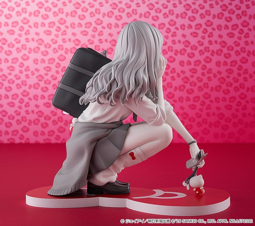PREORDINE+ 08/2027 Junji Ito PVC Figure Gyaru Tomie x Hello Kitty 14 cm