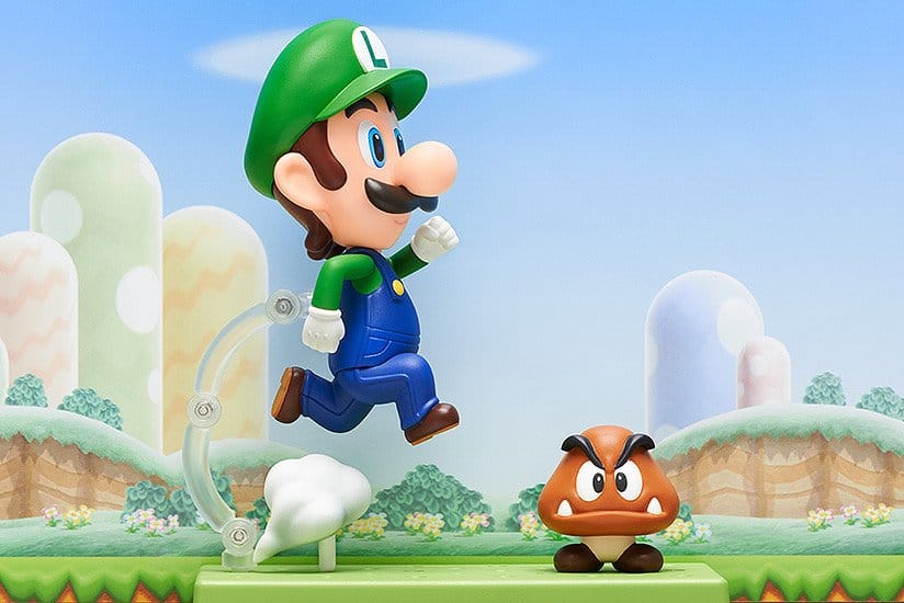 VORBESTELLUNG+ 04/2027 Super Mario Nendoroid Actionfigur Luigi 10cm
