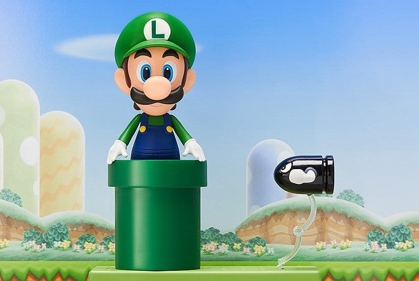 VORBESTELLUNG+ 04/2027 Super Mario Nendoroid Actionfigur Luigi 10cm