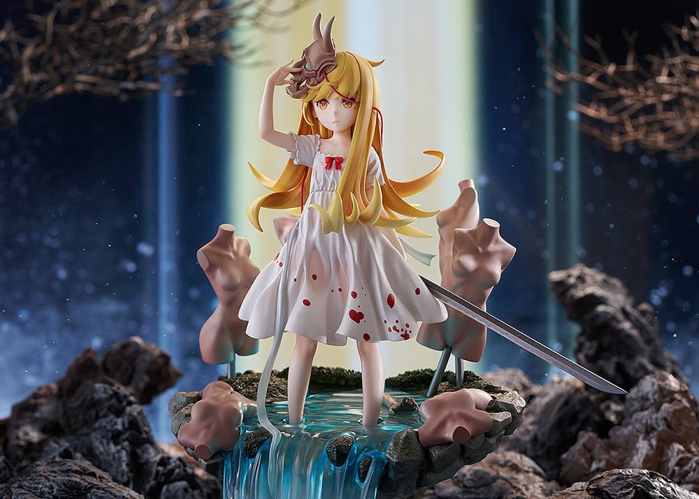 PREORDINE+ 01/2028 Monogatari G.S. Collection PVC Figure 1/7 Shinobu Oshino: Shinobumonogatari Ver.