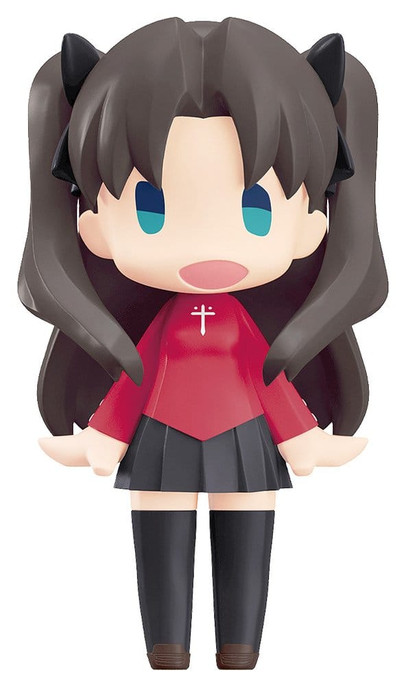 PREORDINE+ 03/2027 Fate/stay night HELLO! GOOD SMILE Action Figure Rin Tohsaka 10 cm