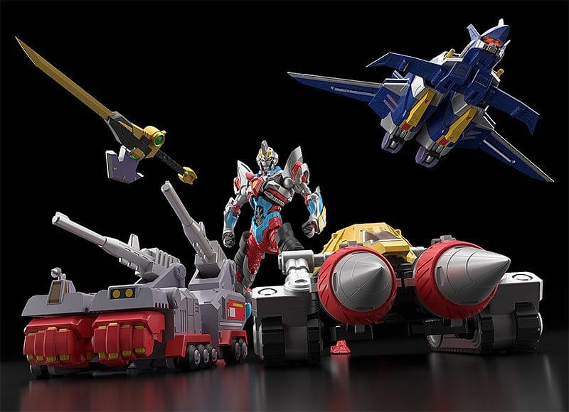 VORBESTELLUNG + 04/2027 Gridman Universe Moderoid Plastic Model Kit Full Power Gridman 17 cm