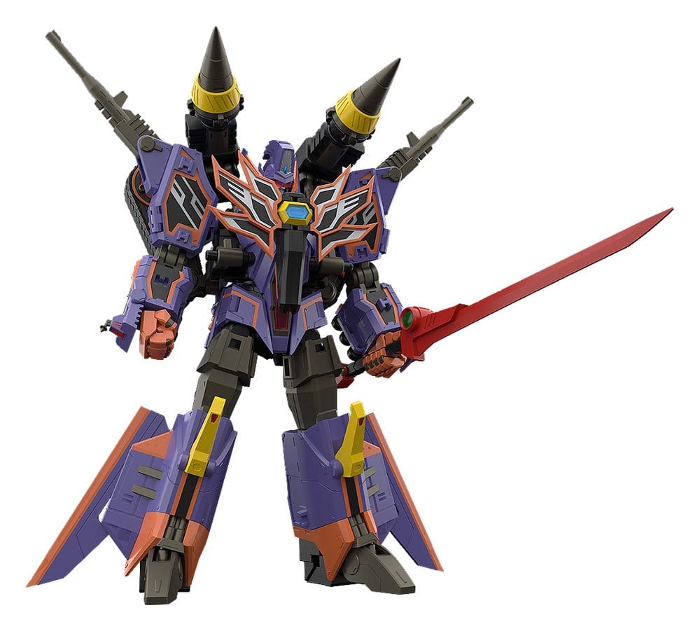 VORBESTELLUNG+ 04/2027 Gridman Universe Moderoid Plastic Model Kit Full Power Gridknight 17 cm