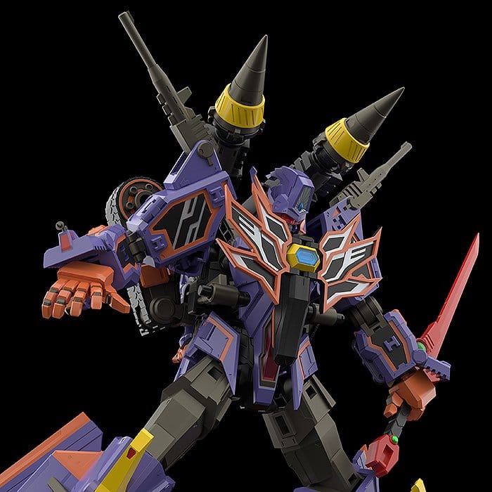 VORBESTELLUNG+ 04/2027 Gridman Universe Moderoid Plastic Model Kit Full Power Gridknight 17 cm